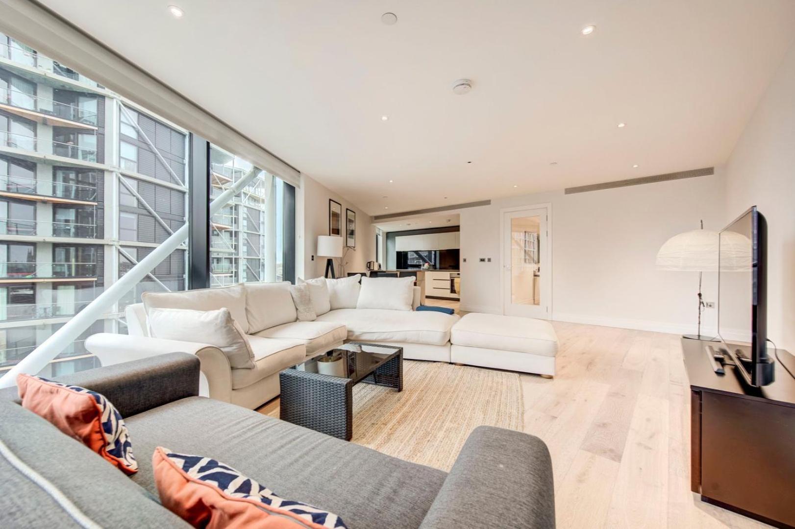 Guestready - A Prime Stay In Nine Elms Лондон Екстериор снимка
